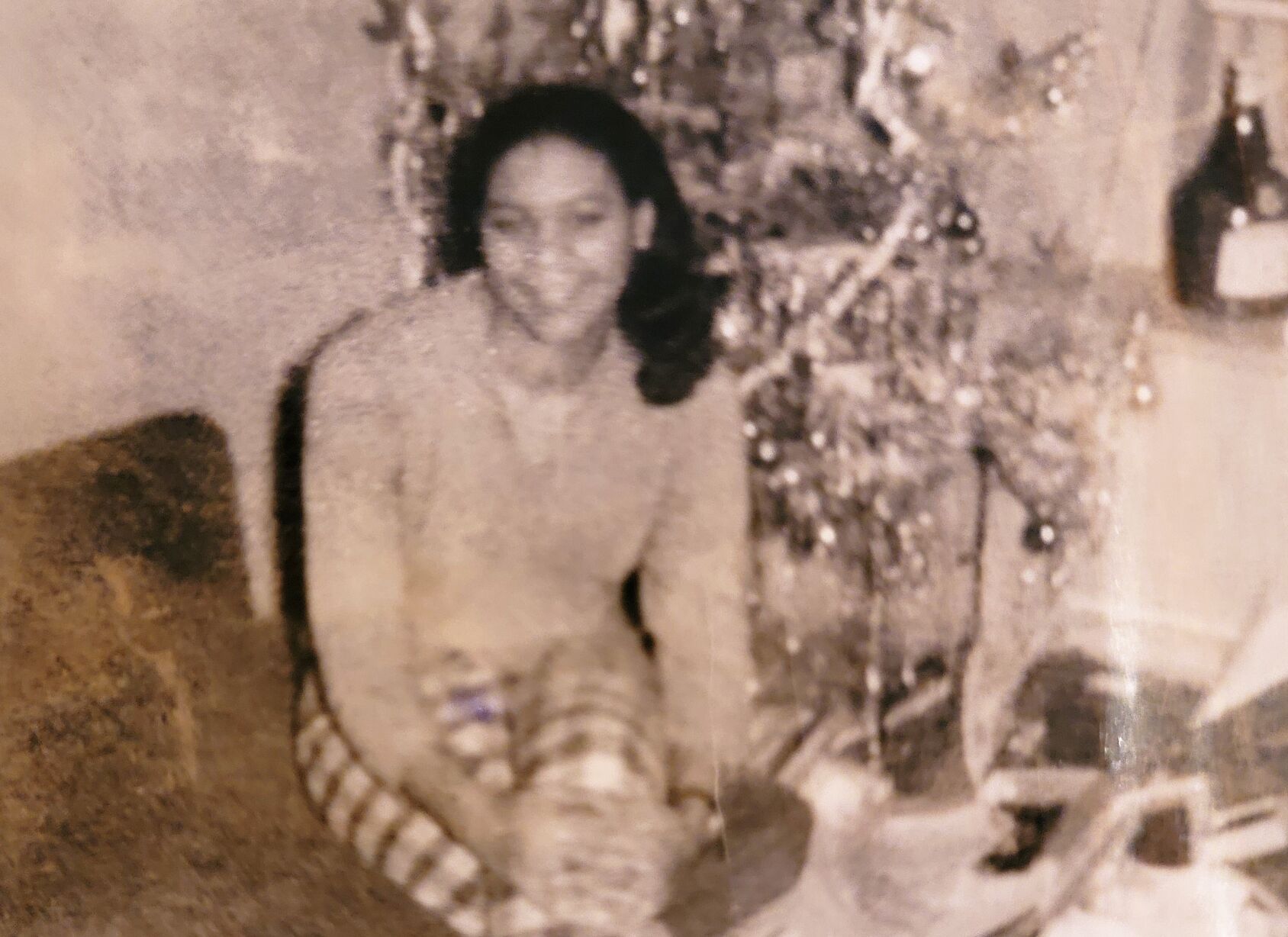 Yolande Du Bois Williams seated